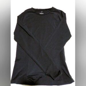 Old Navy Charcoal Gray Go Out Get Active Running Shirt w/reflectiv…